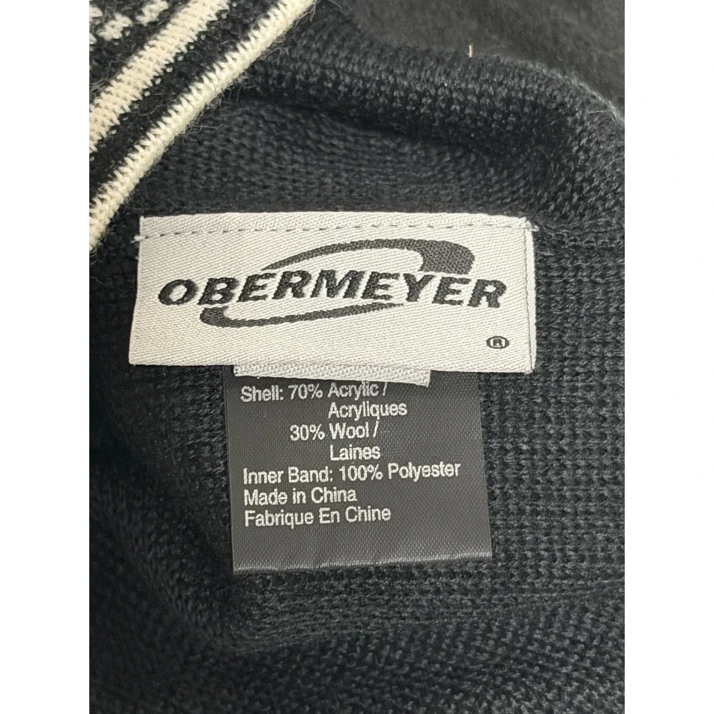 Obermeyer, Vintage Knit Wool Blend Ski Beanie, Mens One Size